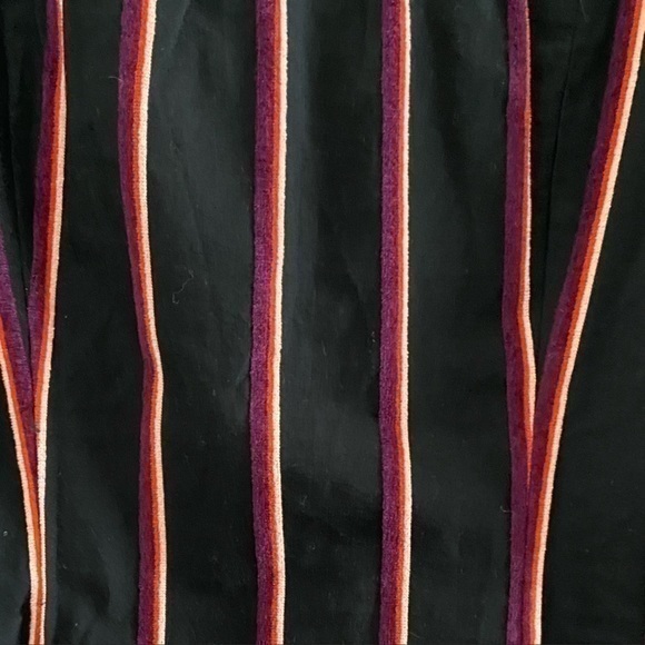 NWT Intermix Lexi Multicolored Striped Button‎ Front Blouse Shirt - Picture 8 of 8